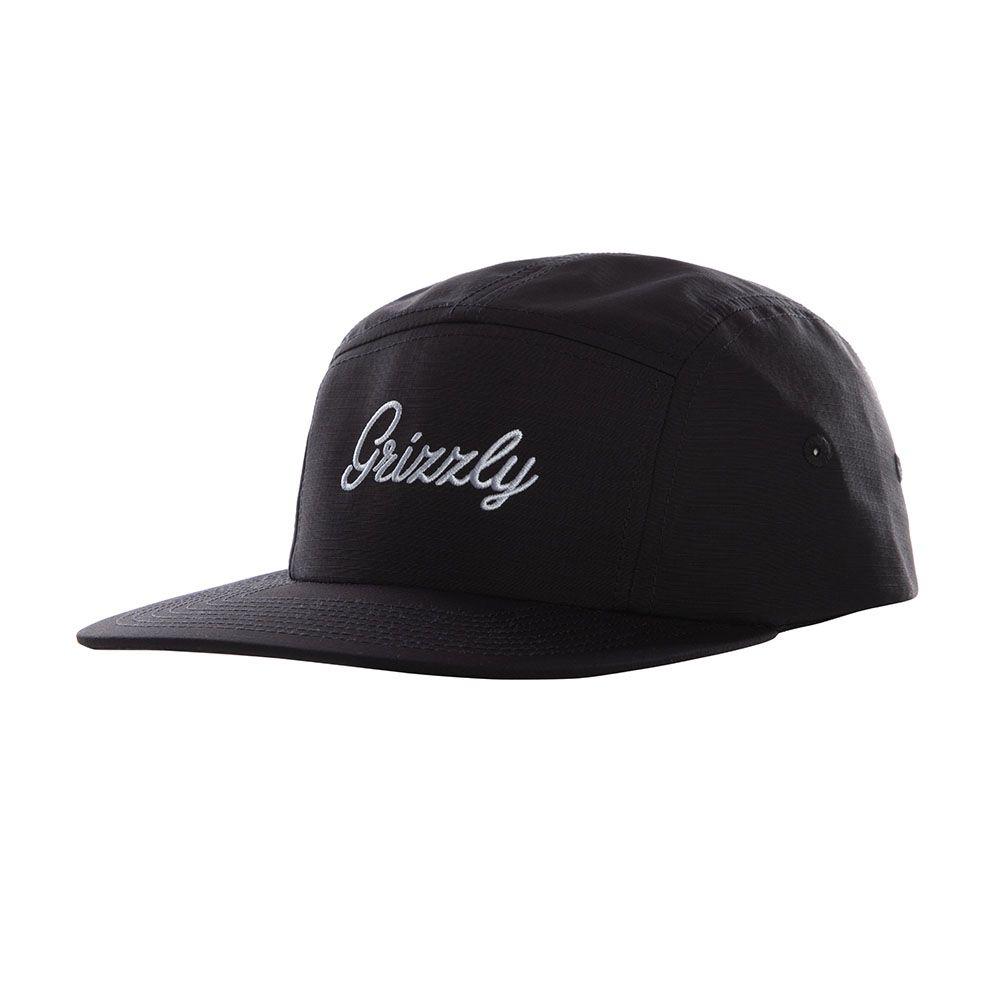 Jockey Negro Grizzly Script Five Panel Direct Embroidery-5