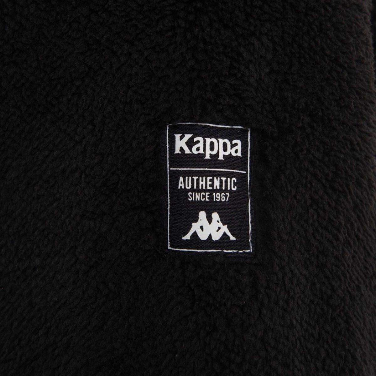 Polar De Mujer Kappa Full Zipper Negro-2