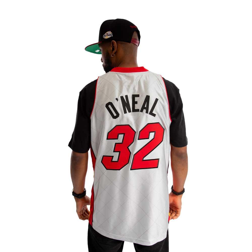 Camiseta Nba Shaquille O'Neal Miami Heat Mitchell & Ness 2005-06 Hardwood Classics 75th-2