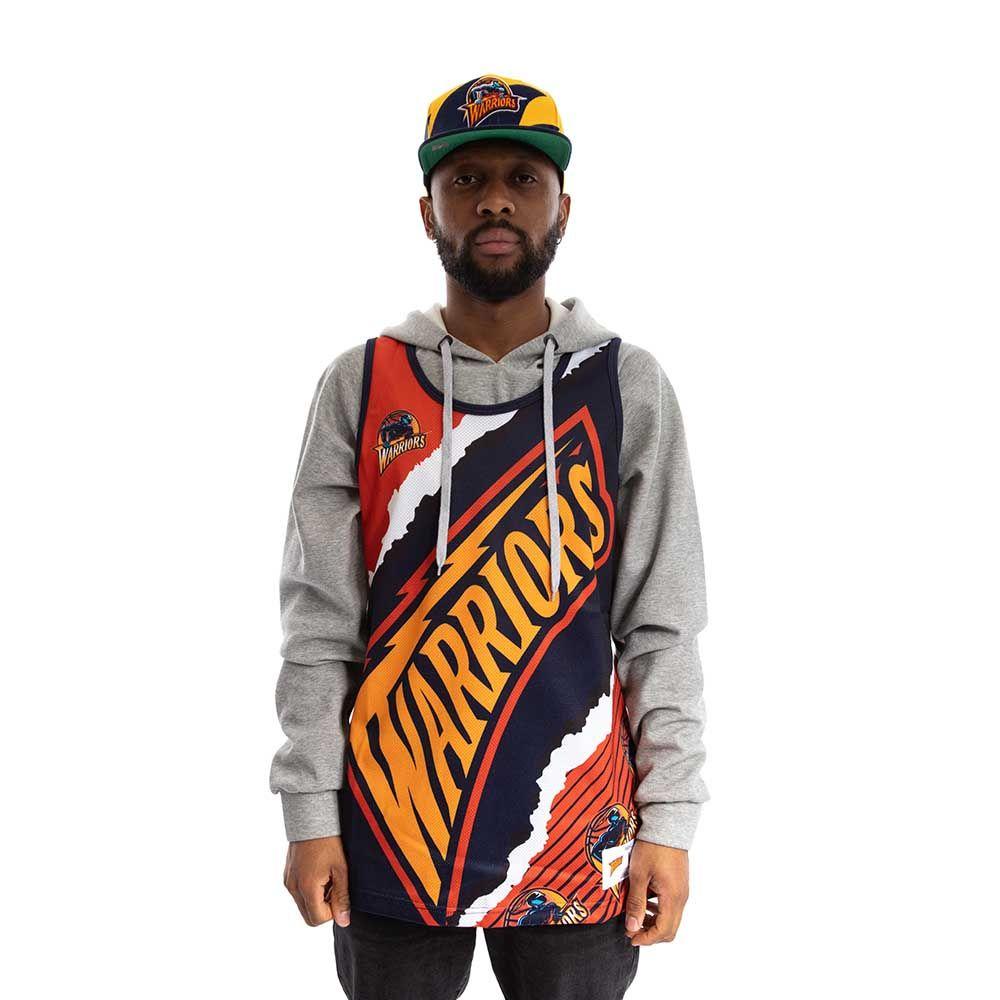 Polera Warriors Jumbotron 2.0 Mitchell And Ness-0