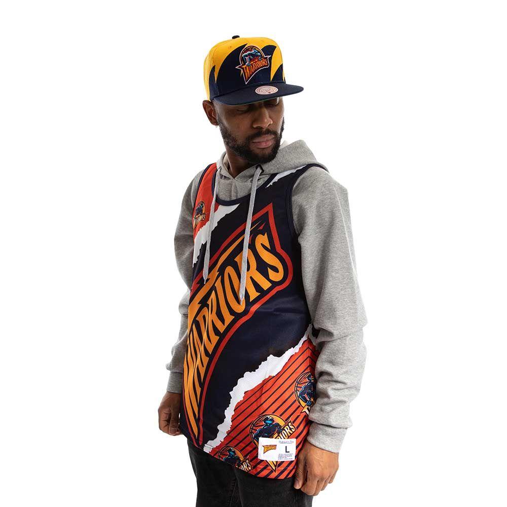 Polera Warriors Jumbotron 2.0 Mitchell And Ness-2