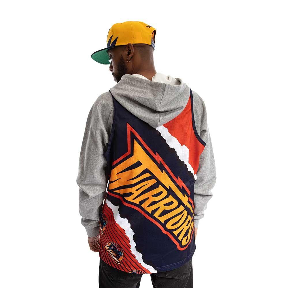 Polera Warriors Jumbotron 2.0 Mitchell And Ness-3