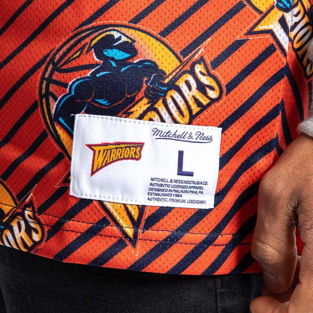 Polera Warriors Jumbotron 2.0 Mitchell And Ness-4