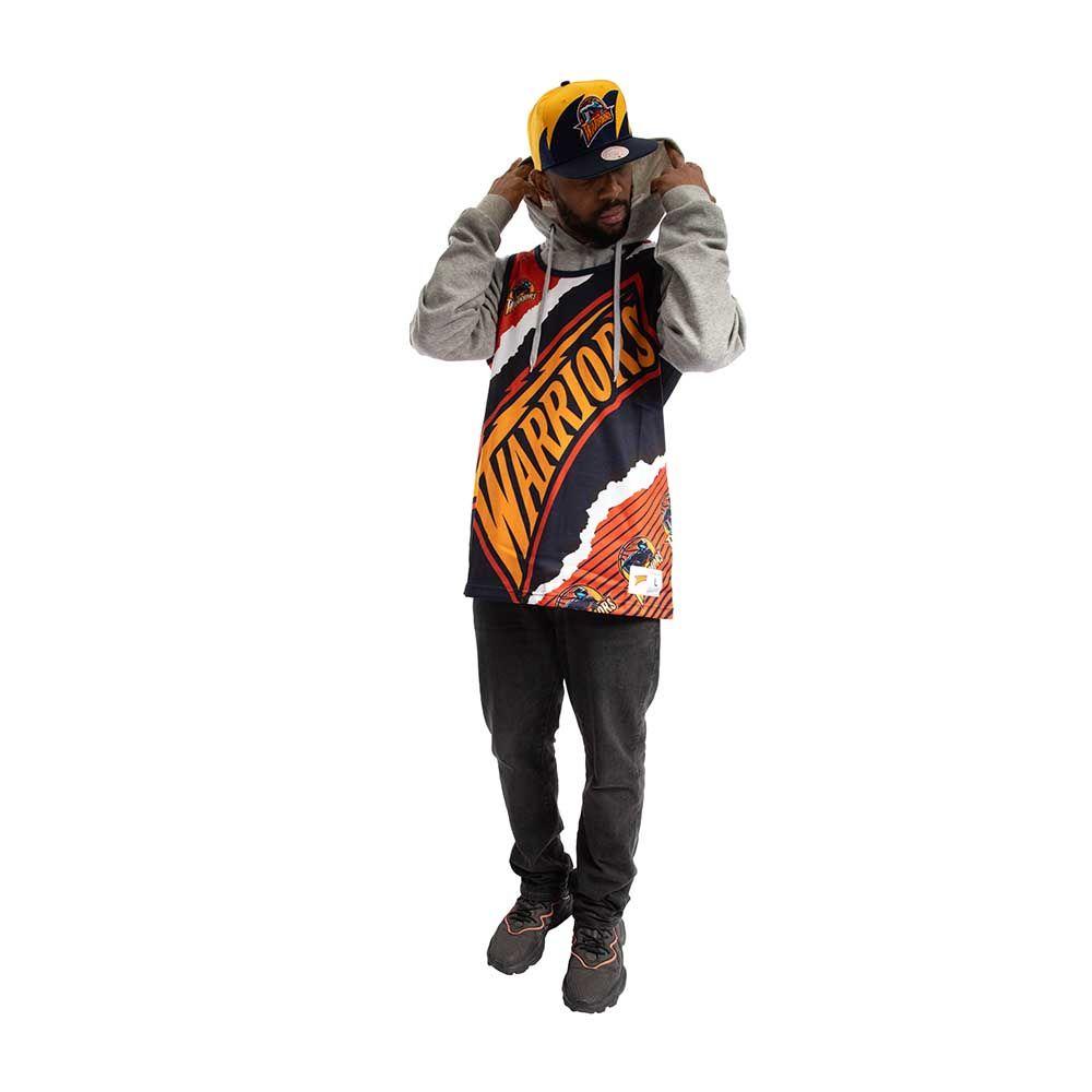 Polera Warriors Jumbotron 2.0 Mitchell And Ness-5