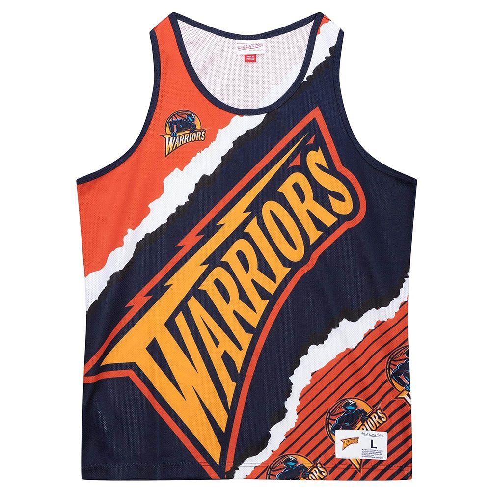 Polera Warriors Jumbotron 2.0 Mitchell And Ness-6