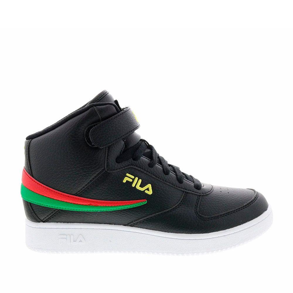 Zapatillas De Hombre Fila A-High Negro-0