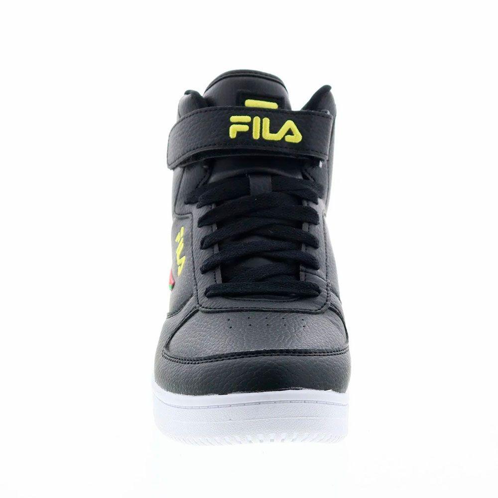 Zapatillas De Hombre Fila A-High Negro-3