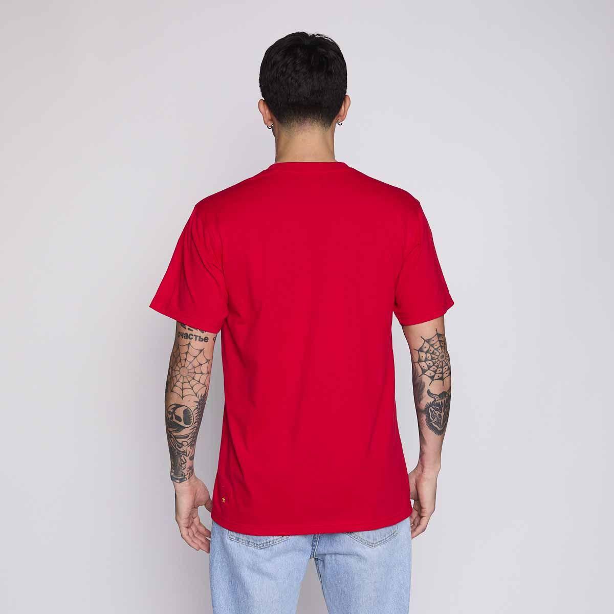 Polera Colo Colo Urbano Hombre Rojo Escudo-1