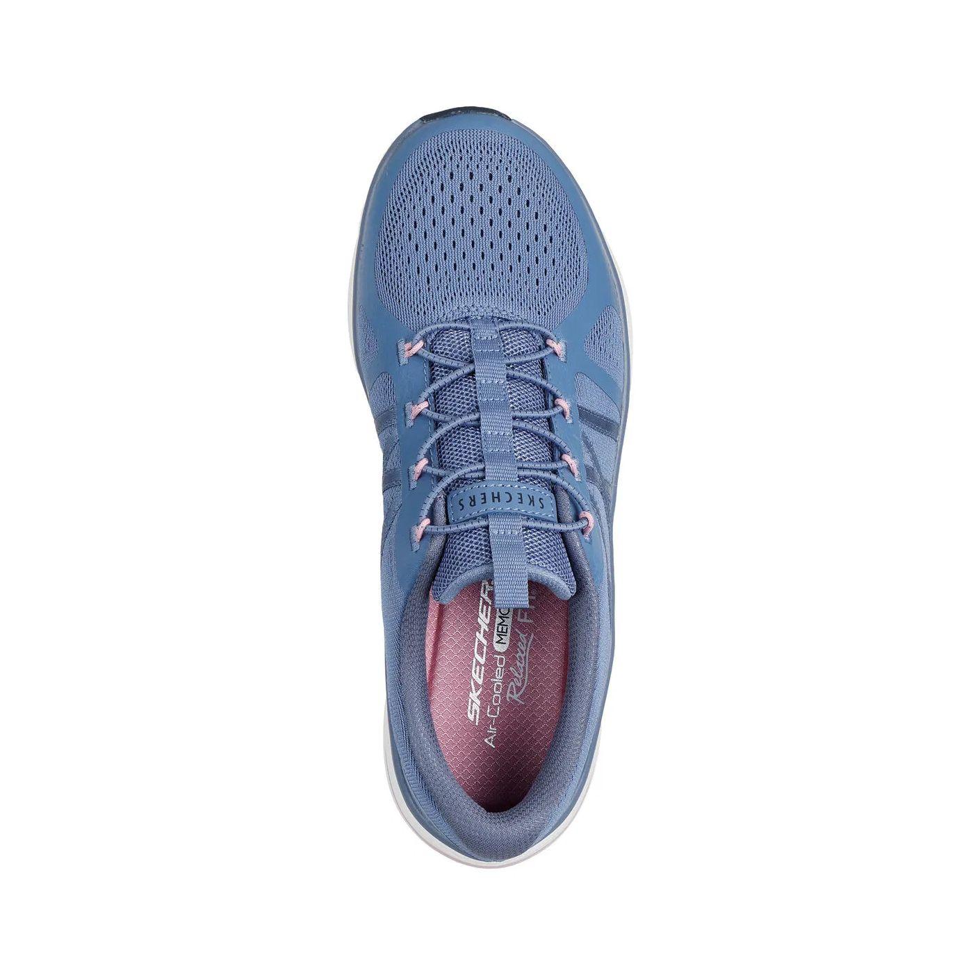 Zapatillas Deportivas Mujer Skechers D'Lux Comfort 2.0 104474-BLU-3