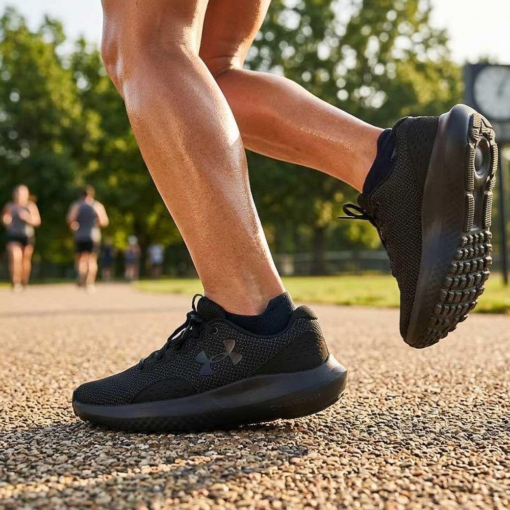 Zapatilla Running Mujer Under Armour Surge 4 Full Negro-1