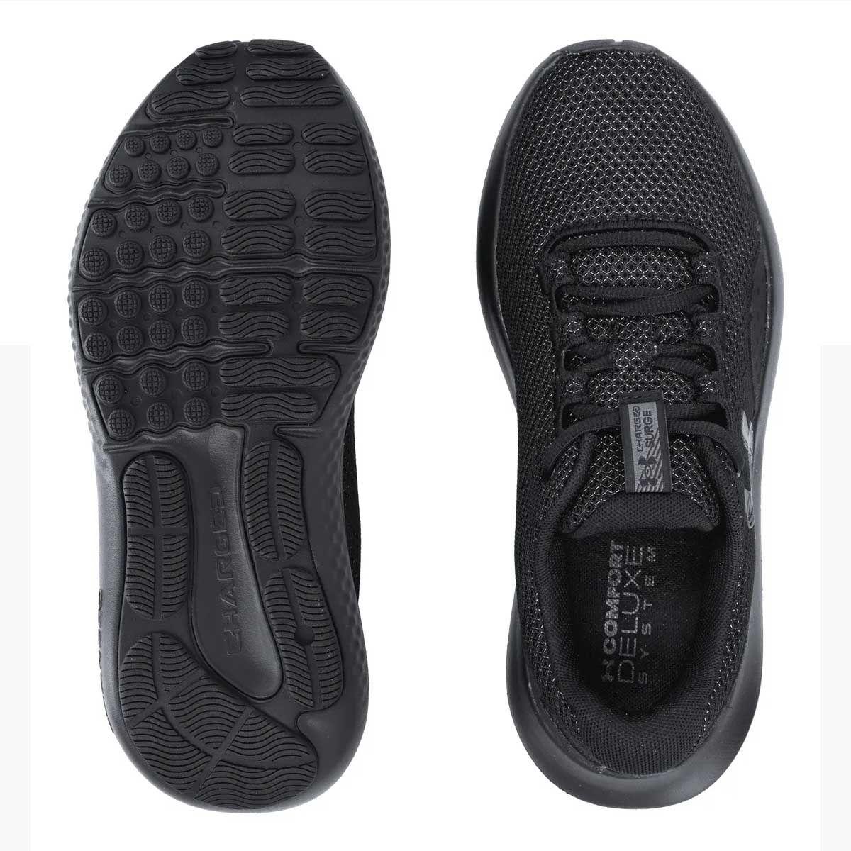 Zapatilla Running Mujer Under Armour Surge 4 Full Negro-4