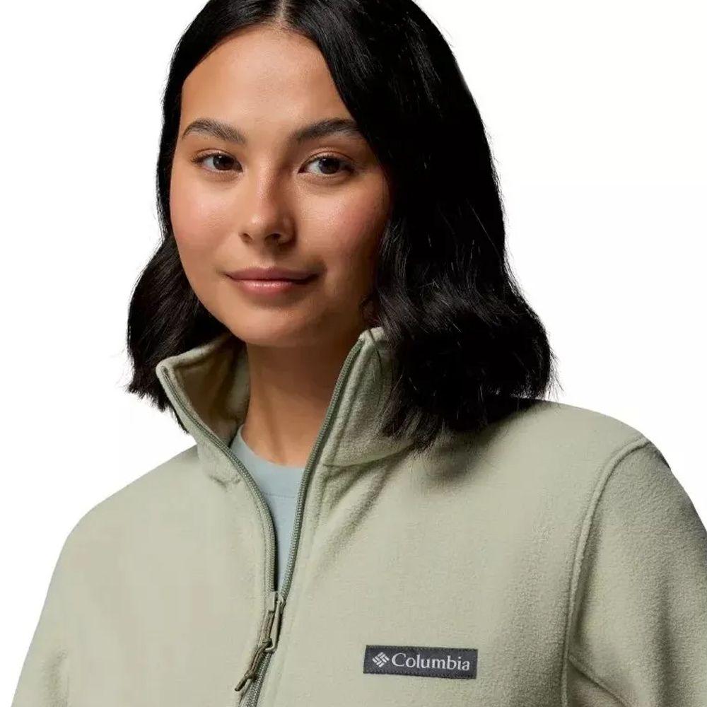 Polar Mujer Columbia Basin Trail III Full Zip Verde-3