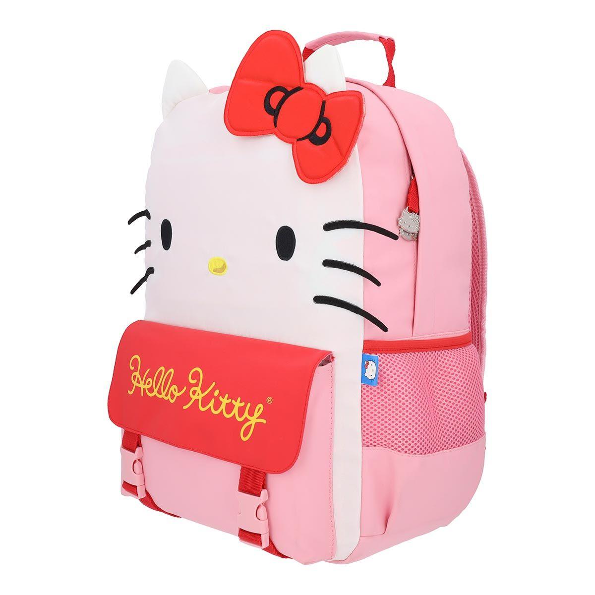 Mochila Hello Kitty Juvenil Smile Pink 17L-7