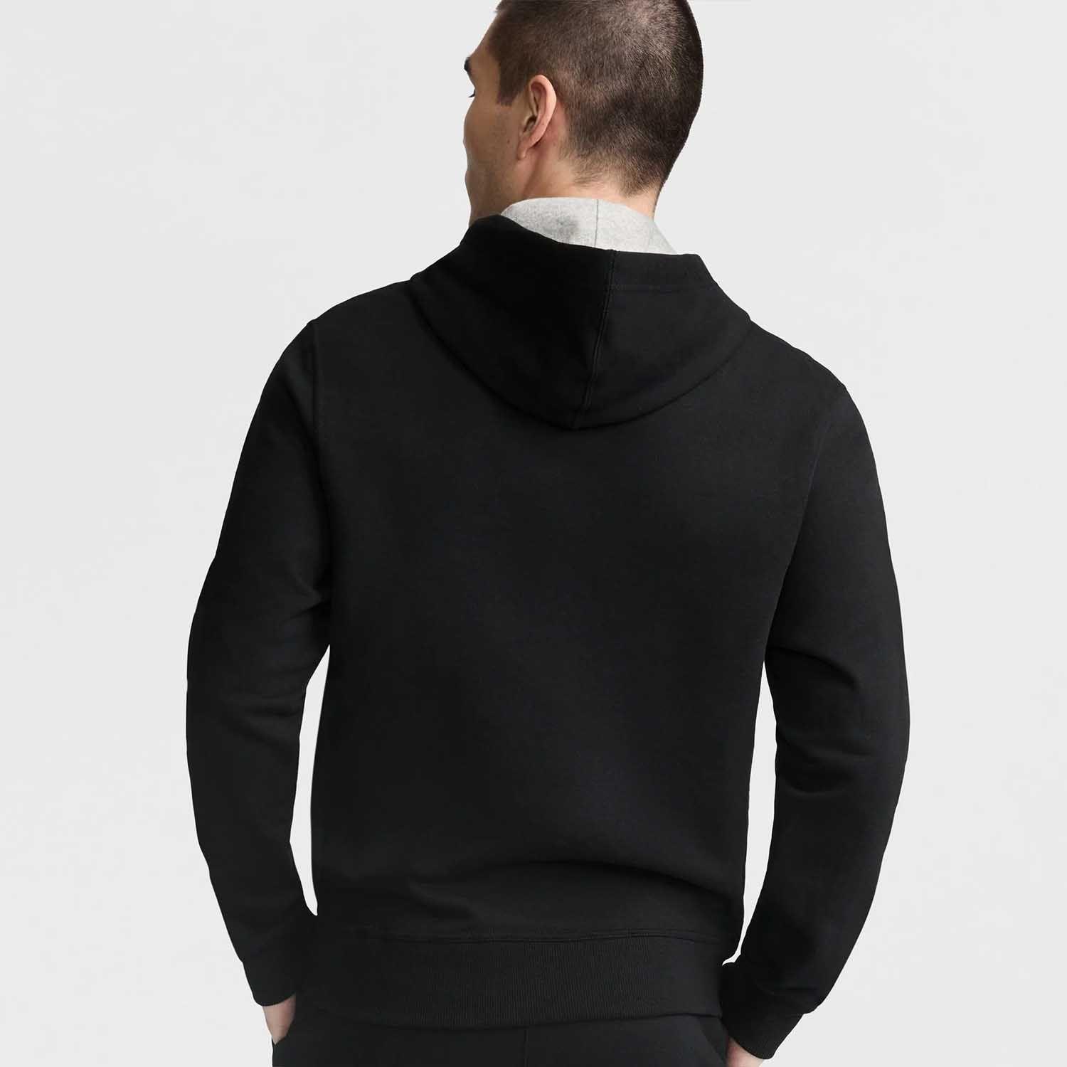 Poleron Hombre Champion Powerblend Graphic Negro-1