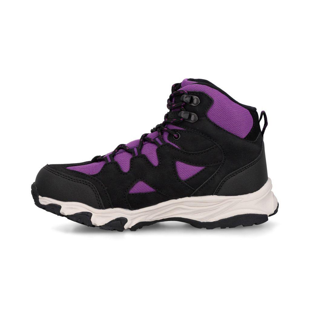 Zapatillas Outdoor Junior Camp Negro Purpura Spalding-1