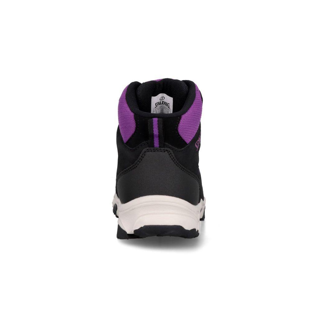 Zapatillas Outdoor Junior Camp Negro Purpura Spalding-2