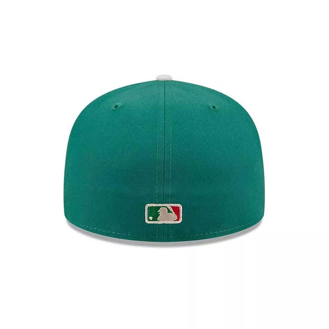 Jockey Gorra New Era 59Fifty MLB Boston Red Sox Novelty Holly Green Med-2