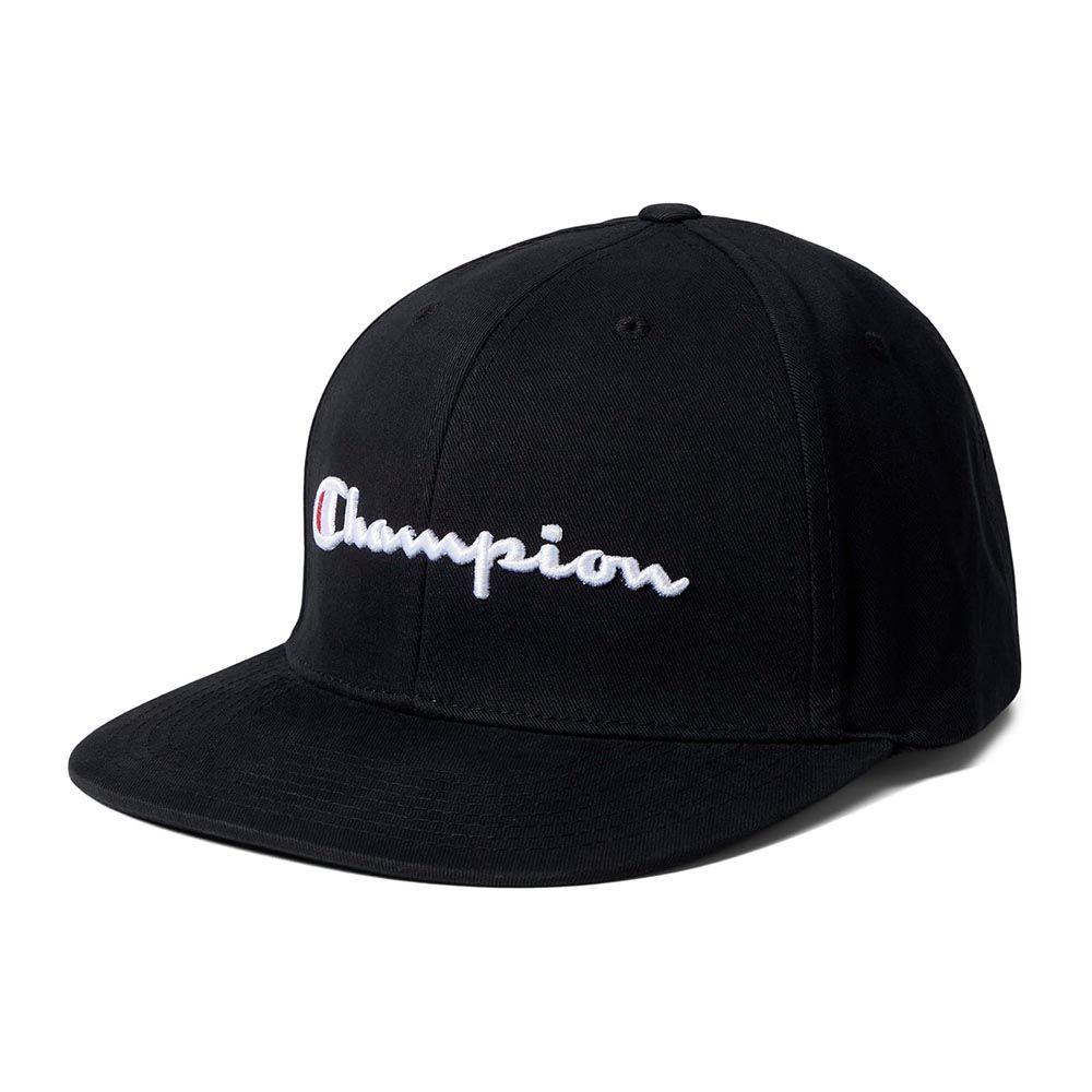 Gorro Jockey Champion BB Snapback 3D Script Negro-2