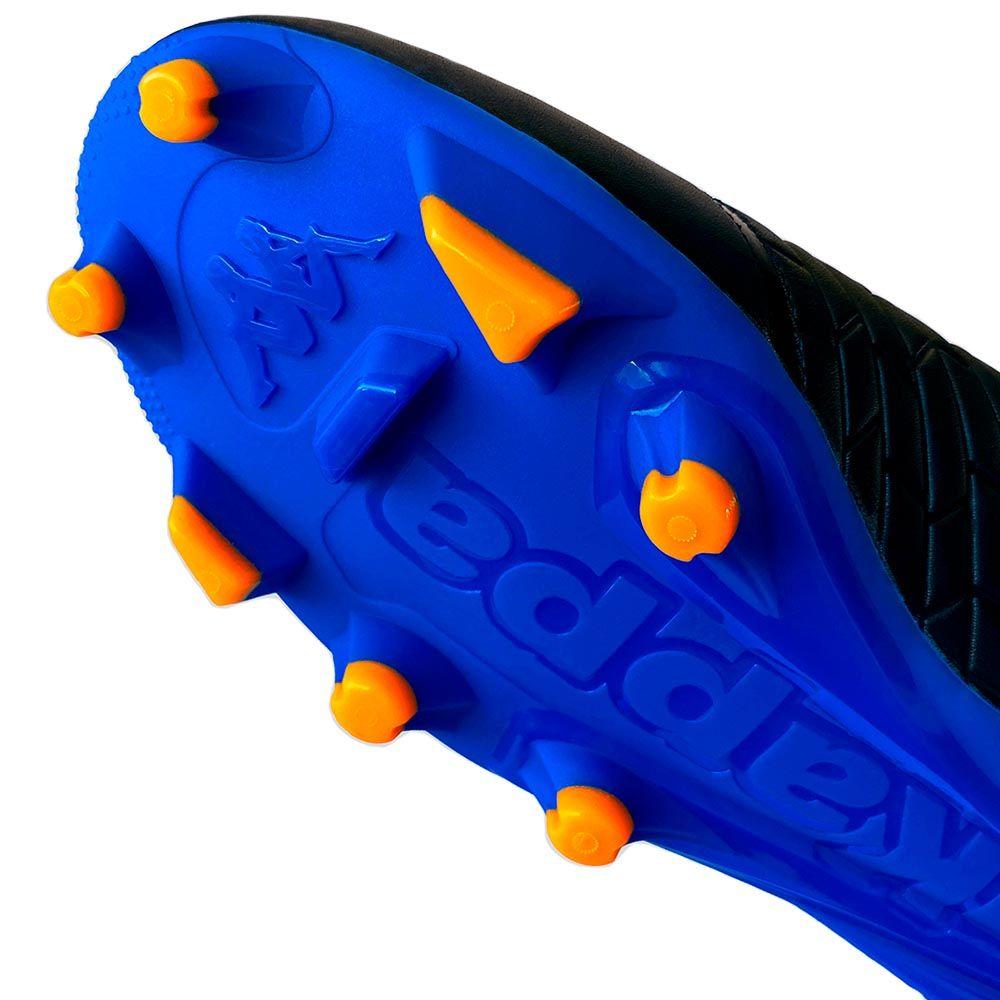 Zapatilla Fútbol Hombre Kappa Kombat FG Negro Azul-2