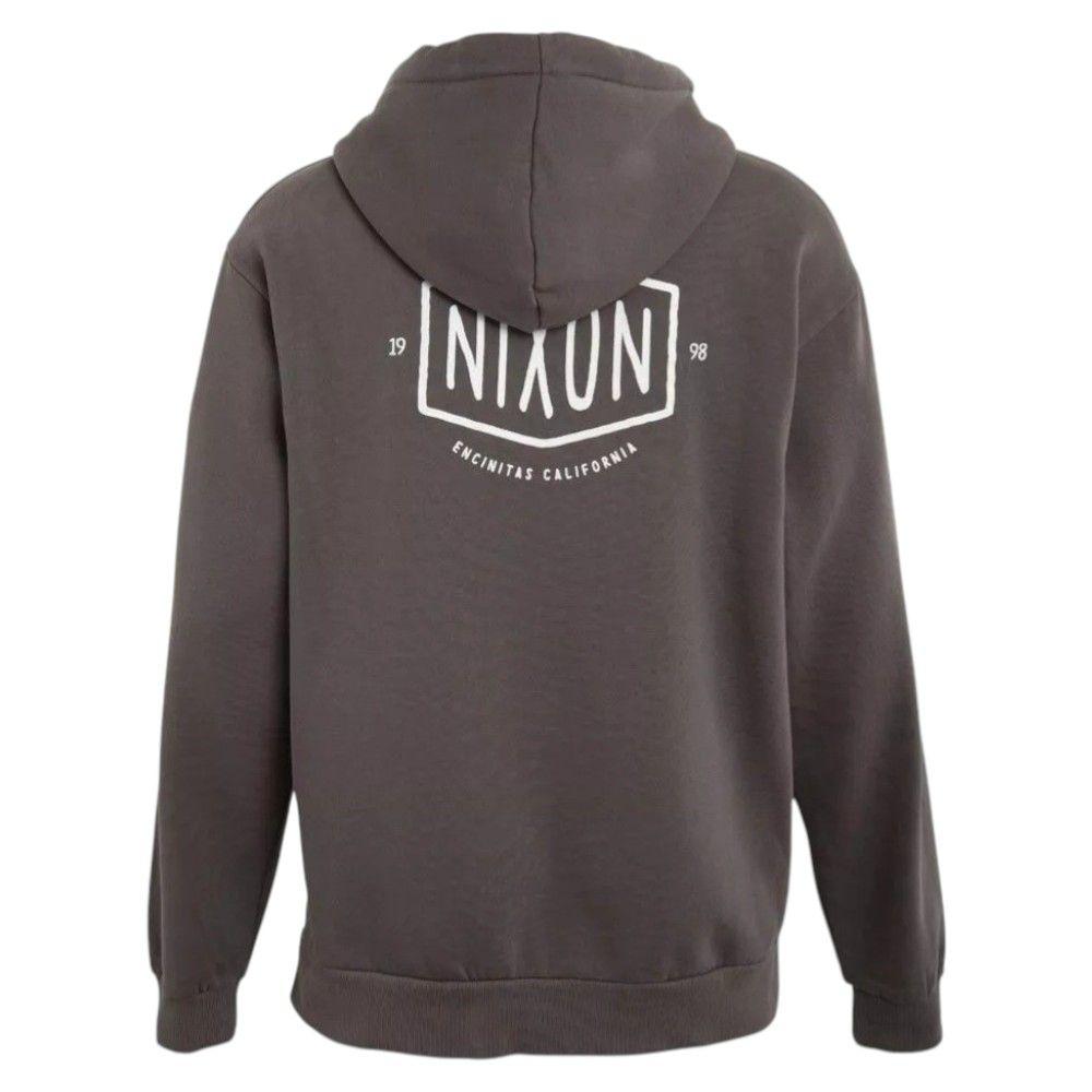 Polerón Hombre Full Zipper Charcoal Double Logo-2