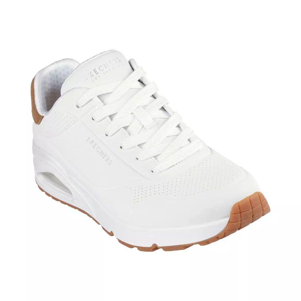 Zapatillas Urbanas Hombre Skechers Uno Suited On Air Blanco-2