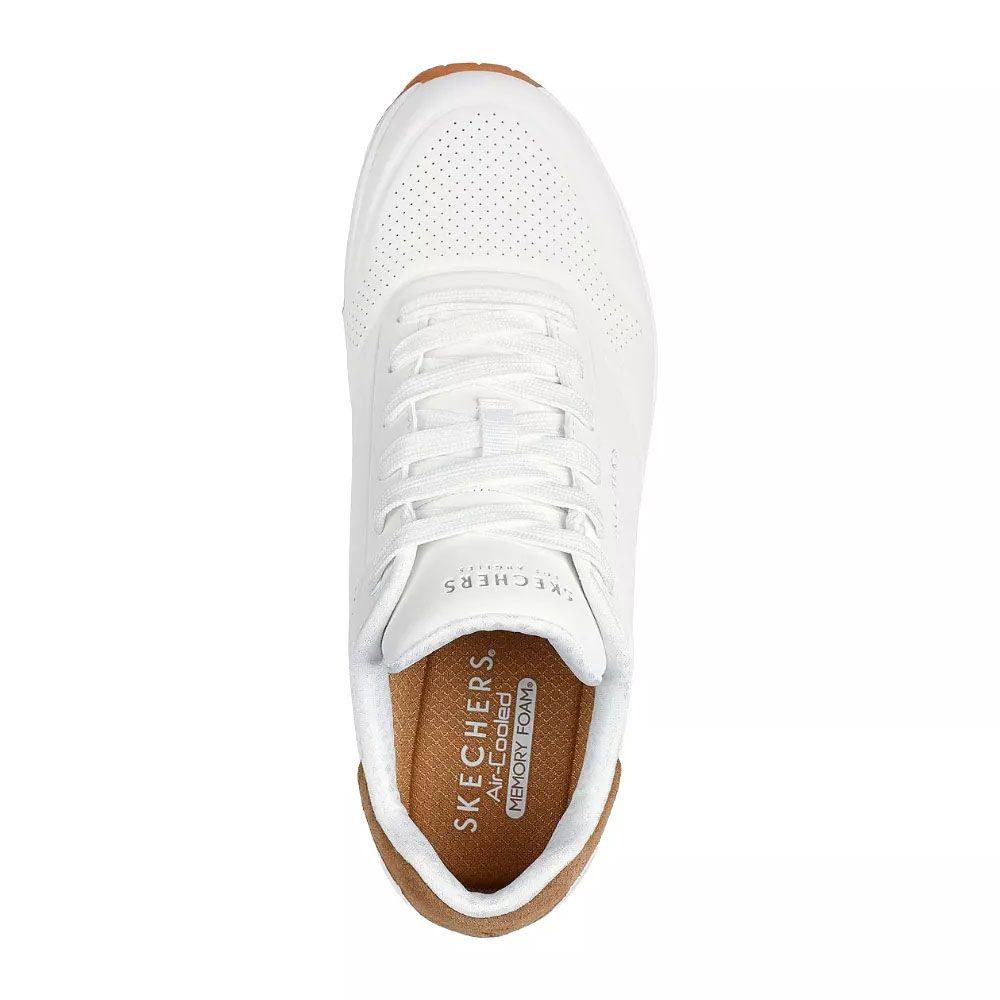 Zapatillas Urbanas Hombre Skechers Uno Suited On Air Blanco-3