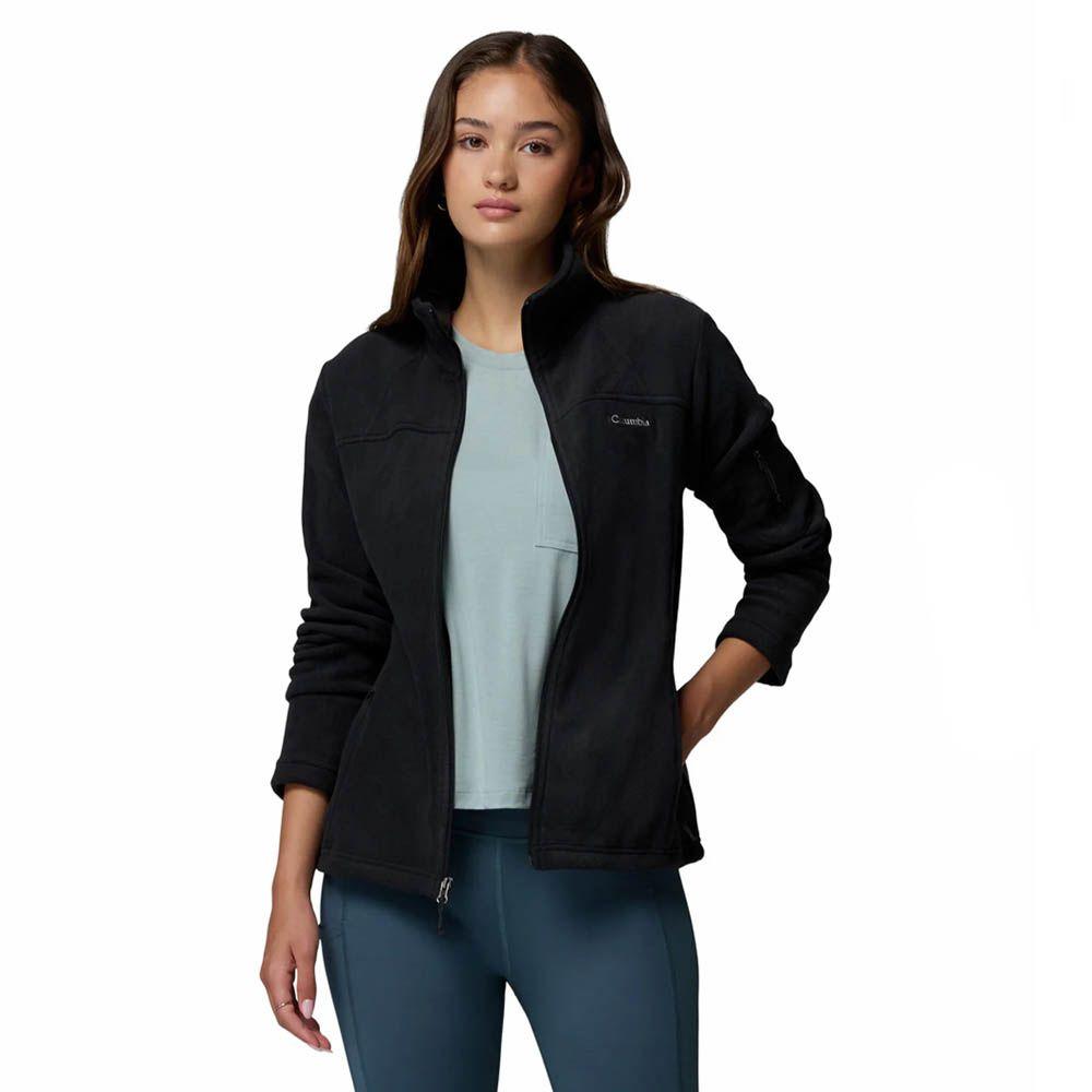 Polar Mujer Columbia Fast Trek II Jacket Negro-2