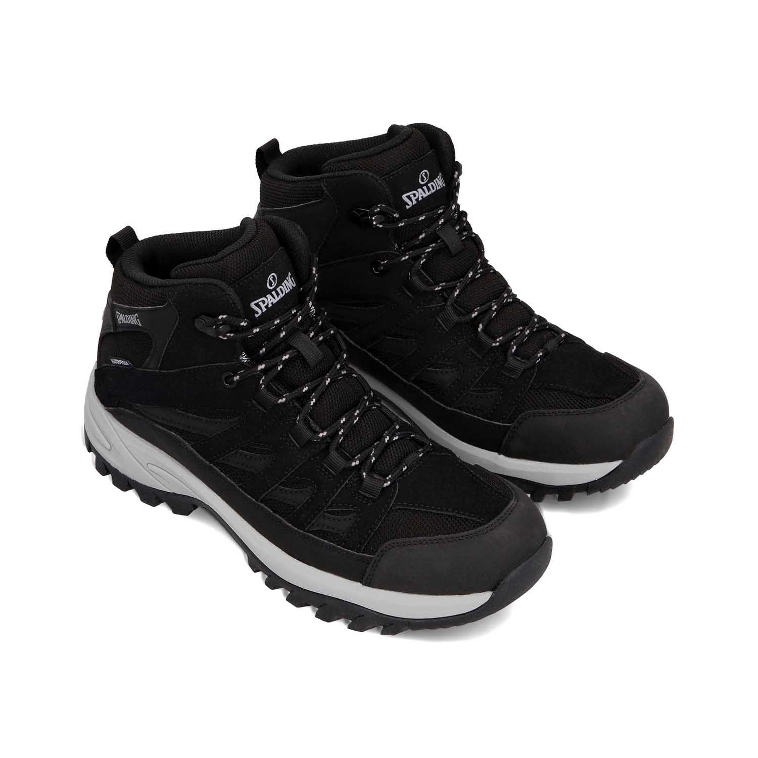 Zapatillas Waterproof Spalding Hombre Fog Negro-2