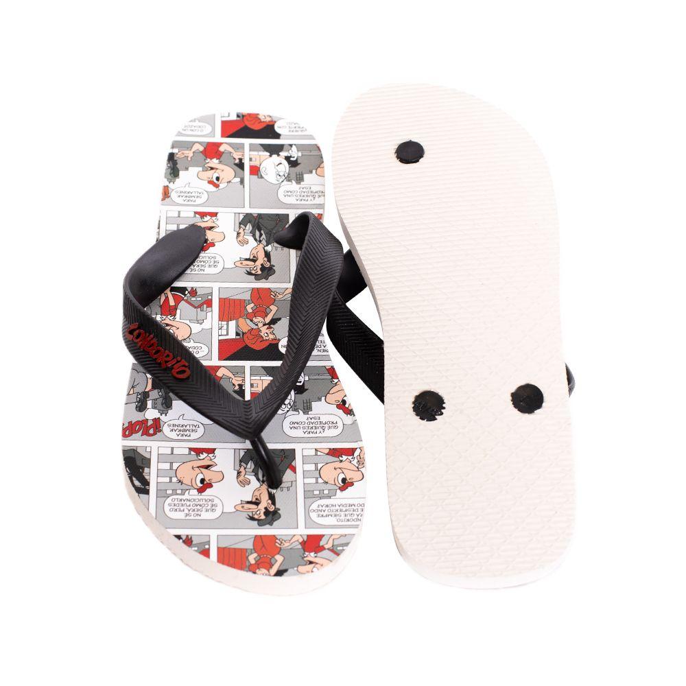 Sandalias Hombre Hawaianas Negro Condorito-4