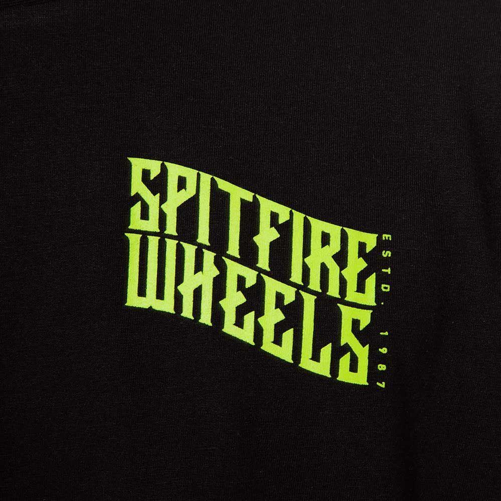 Polera Manga Corta Negro Spitfire-5