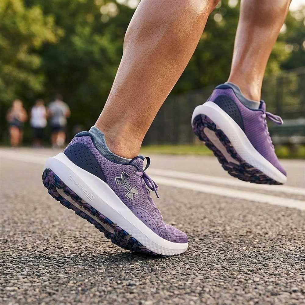 Zapatilla Running Mujer Under Armour Surge 4 Purple-2