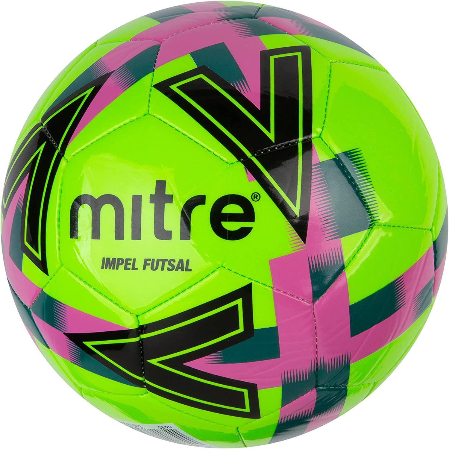 Balon New Impel Futsal N4 Verde Fluor Mitre-1