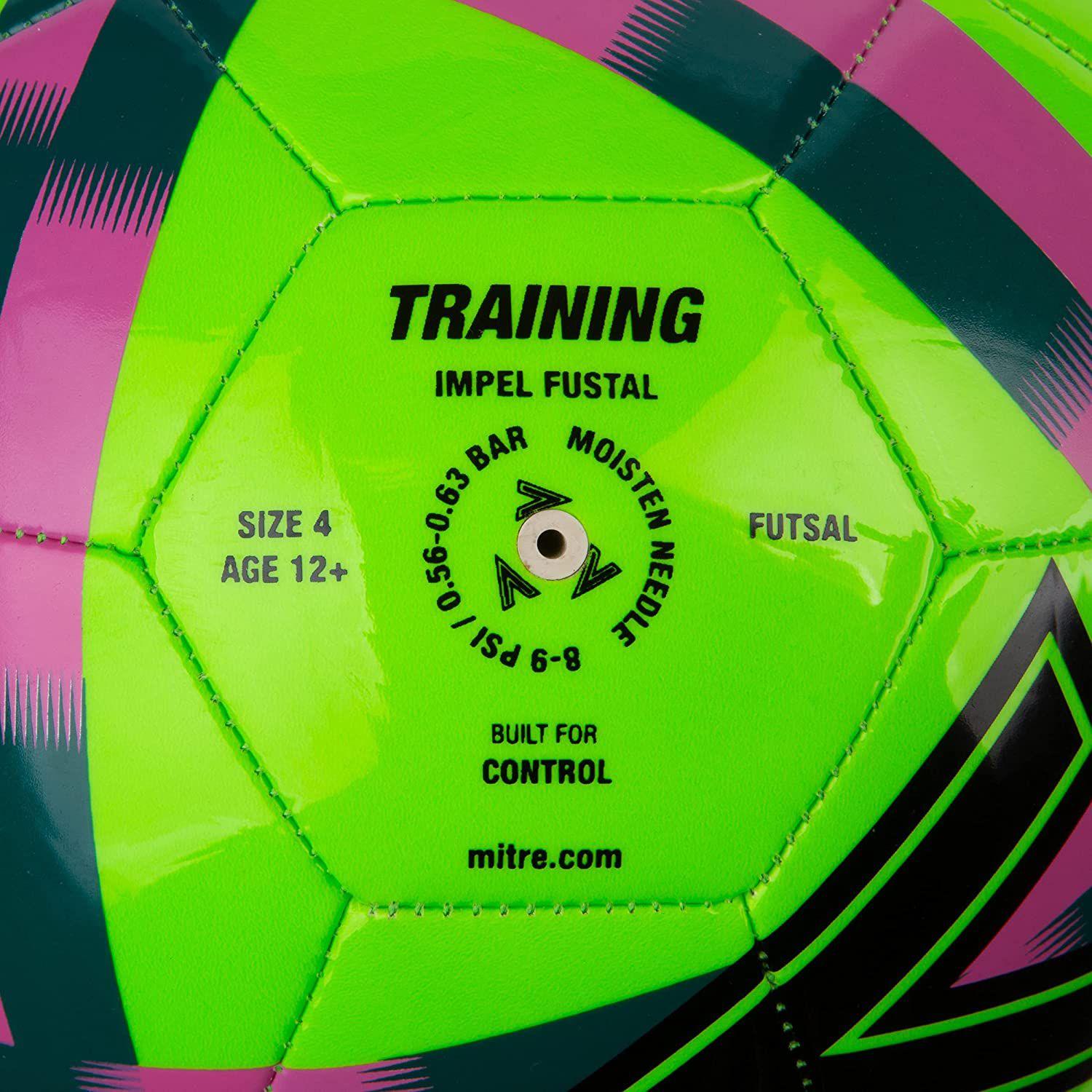 Balon New Impel Futsal N4 Verde Fluor Mitre-3