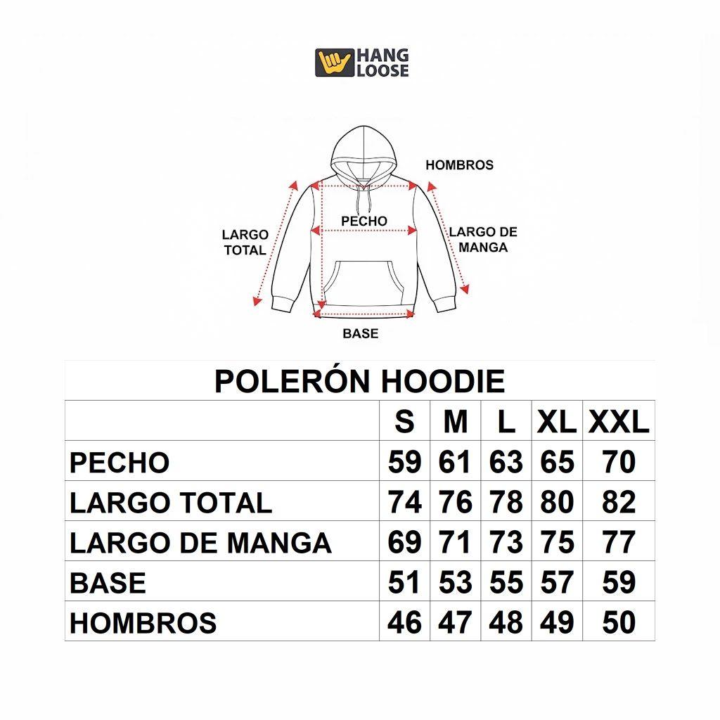 Polerón Hombre Hang Loose Full Zipper Black Essencial-5