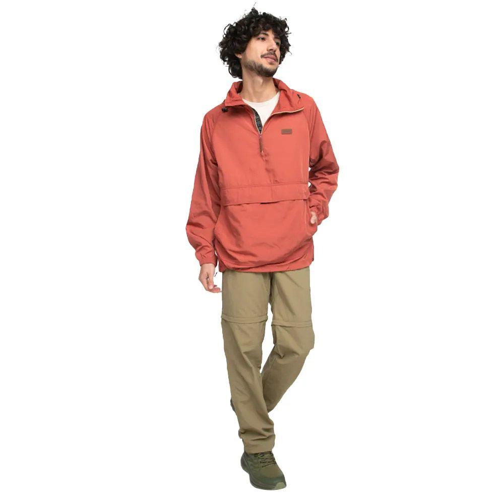 Cortaviento Anorak Hi Tec Terracota-5