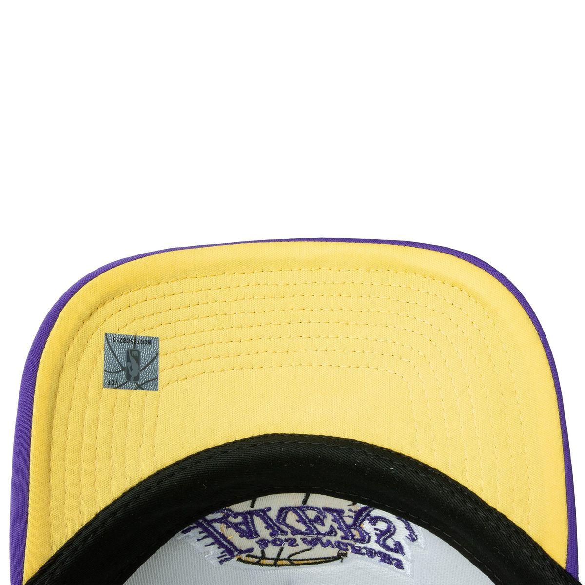 Jockey Gorro Trucker Nba Off The Backboard Lakers Mitchell And Ness-4
