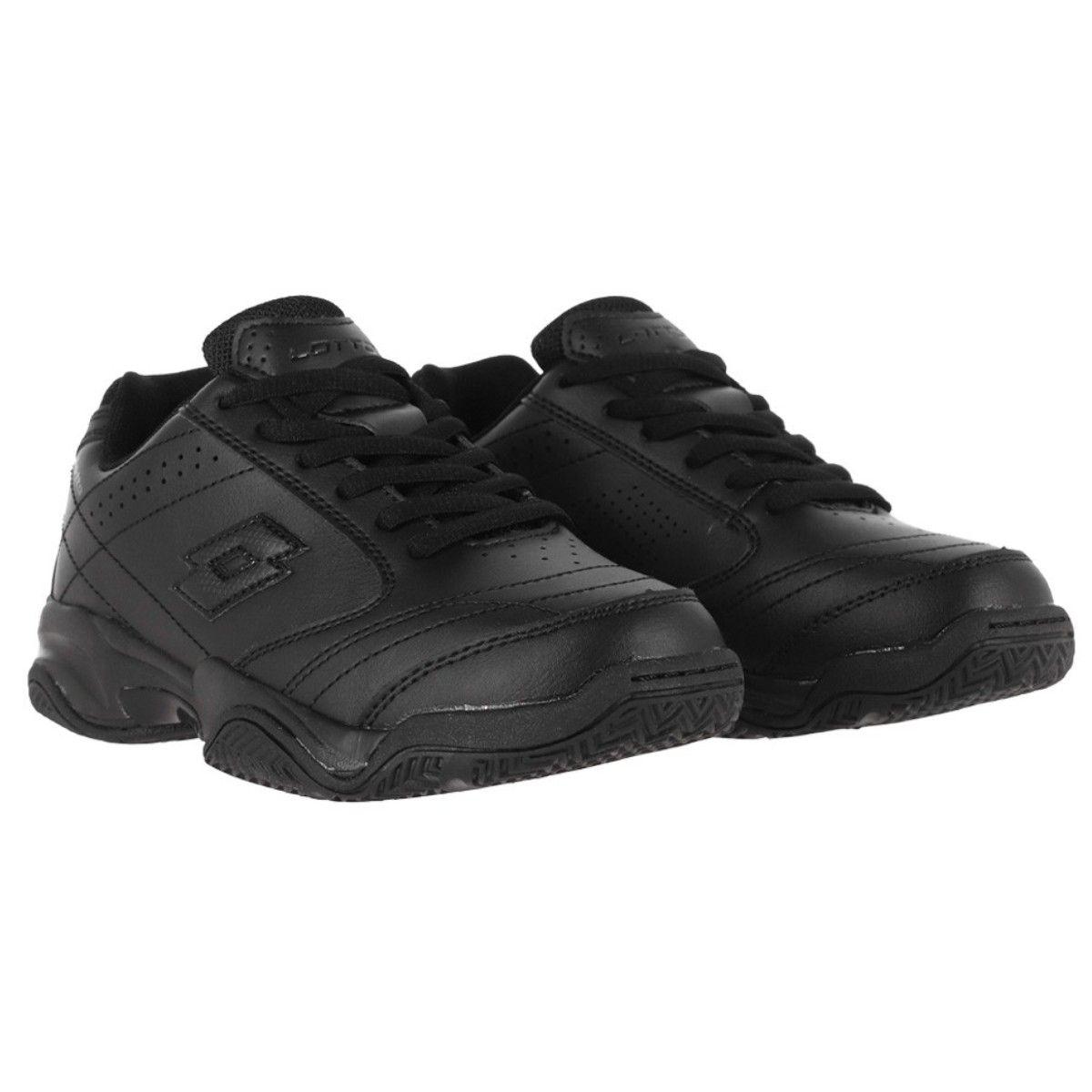 Zapatilla Urbana Hombre Lotto Court Negra-3