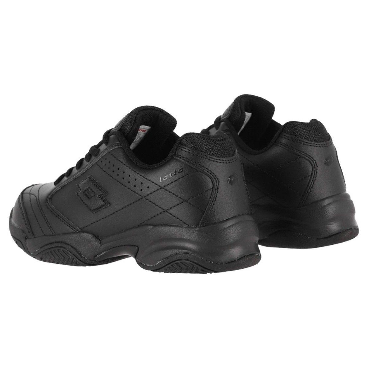 Zapatilla Urbana Hombre Lotto Court Negra-4