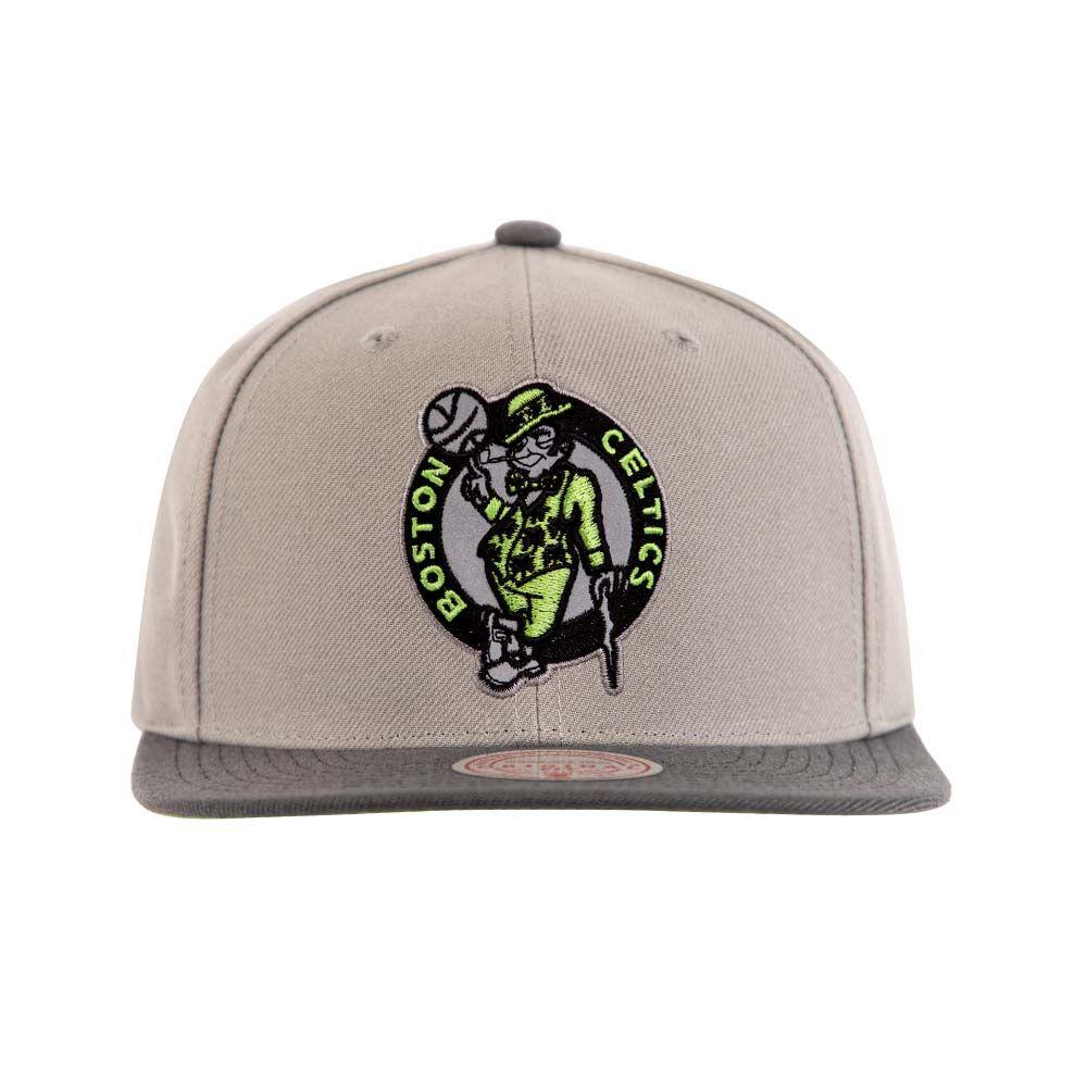 Gorro Snapback Nba Green Bean Celtics Mitchell And Ness-0