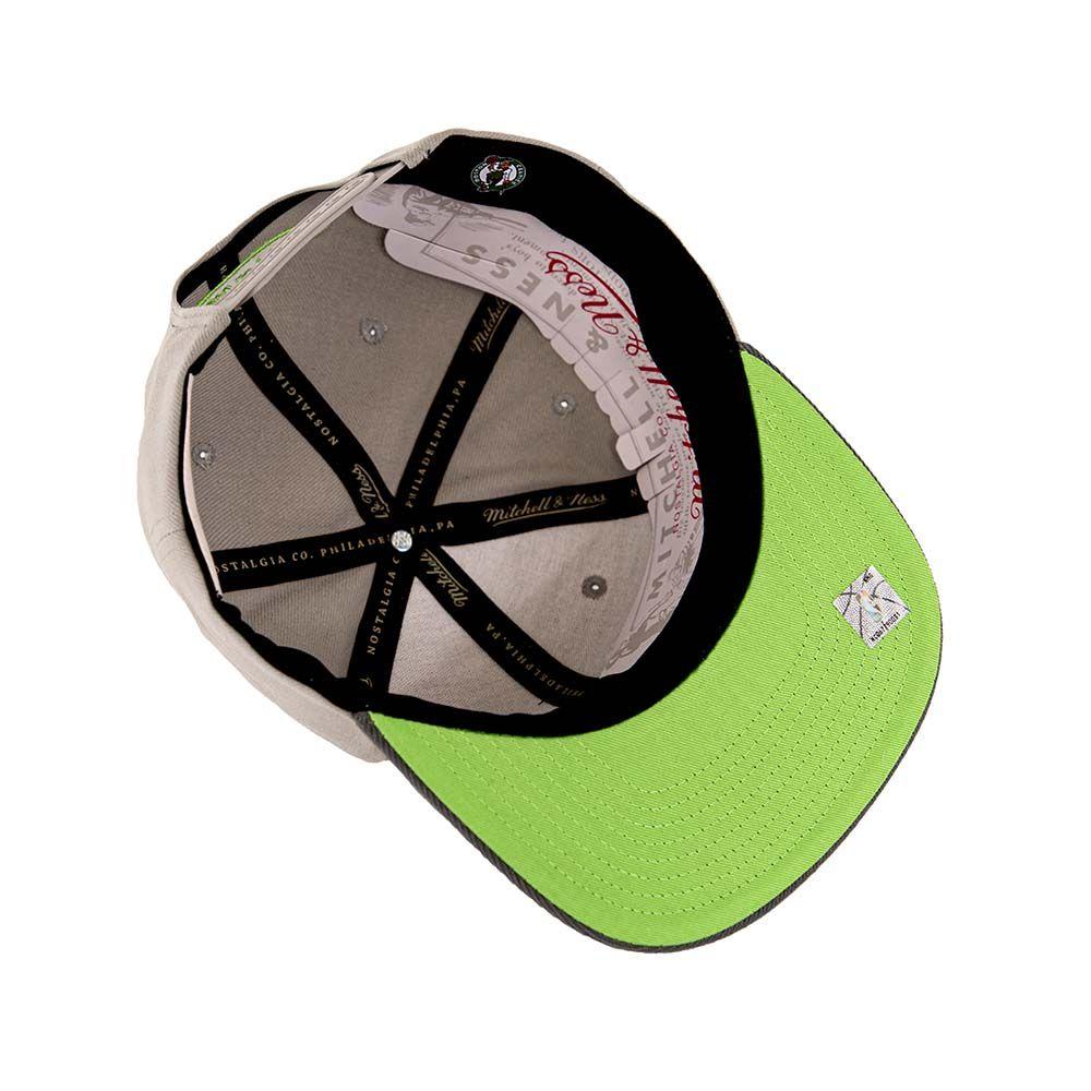 Gorro Snapback Nba Green Bean Celtics Mitchell And Ness-5