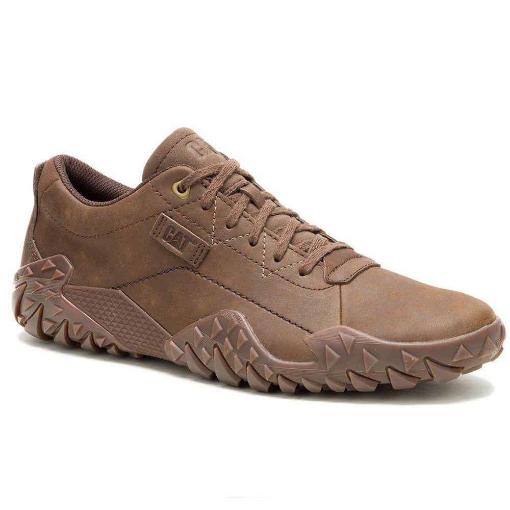 Zapatilla CAT Hombre Gridlock Lo Cleansport NXT Café-2