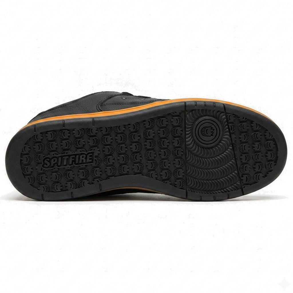 Zapatilla Hombre Spitfire New Season Negro Gum-2