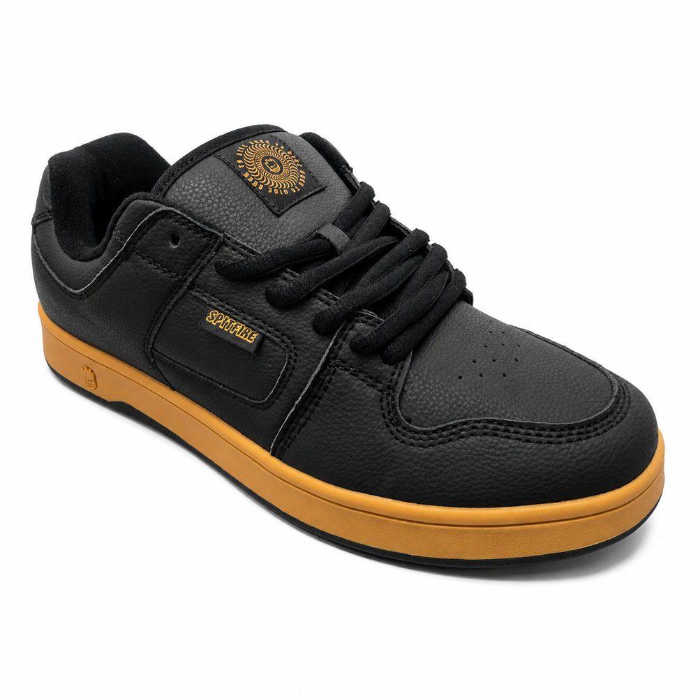 Zapatilla Hombre Spitfire New Season Negro Gum-3