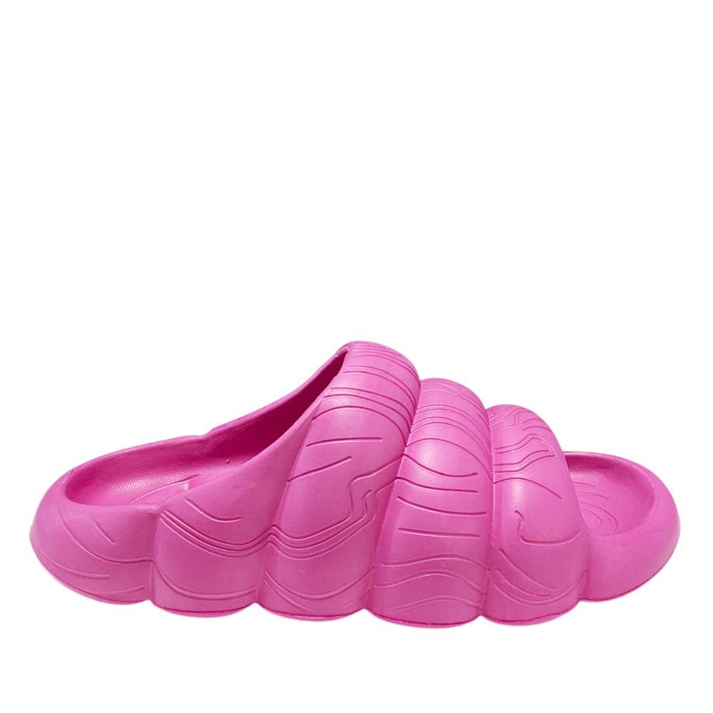 Sandalia Slip On Clouds Fucsia Mujer-0