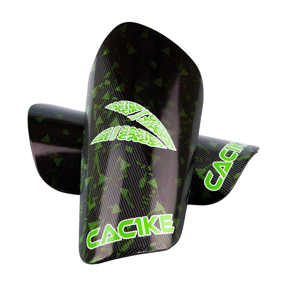Canilleras De Futbol Cac1Ke Pluma Negro-Verde-1