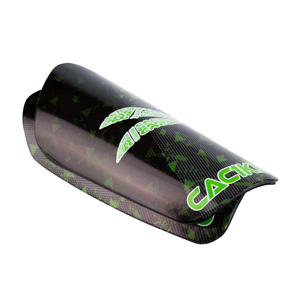 Canilleras De Futbol Cac1Ke Pluma Negro-Verde-2