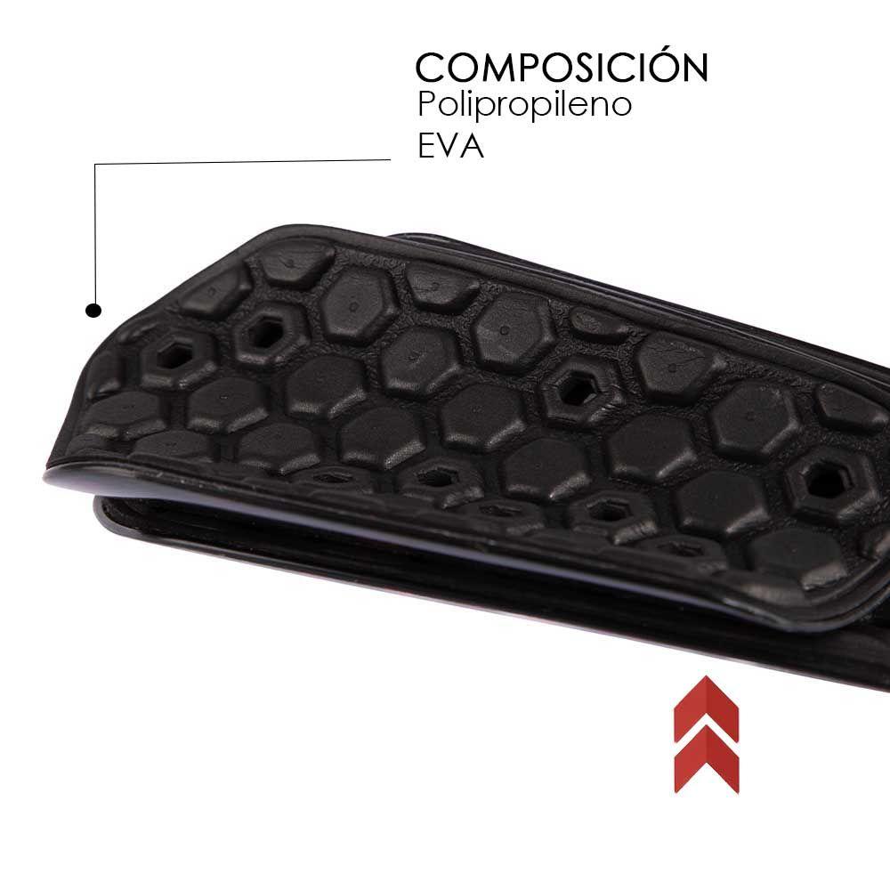 Canilleras De Futbol Cac1Ke Pluma Negro-Verde-8