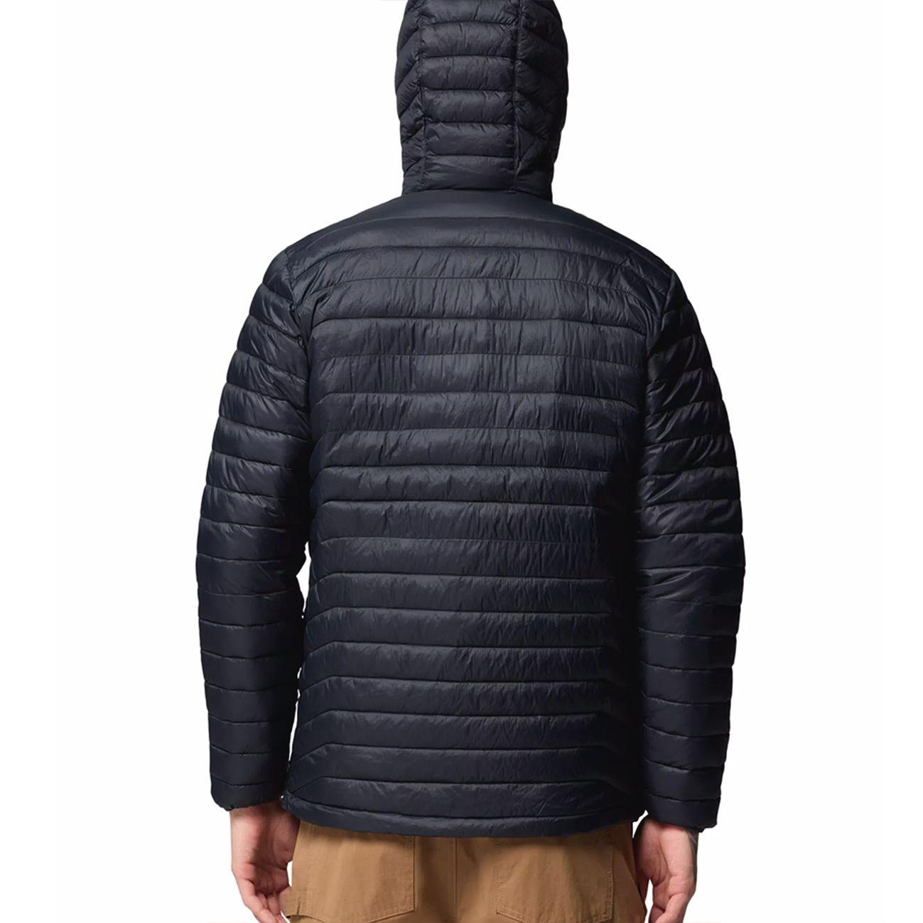 Parka Hombre Columbia Powder Pass Hooded Negro-2