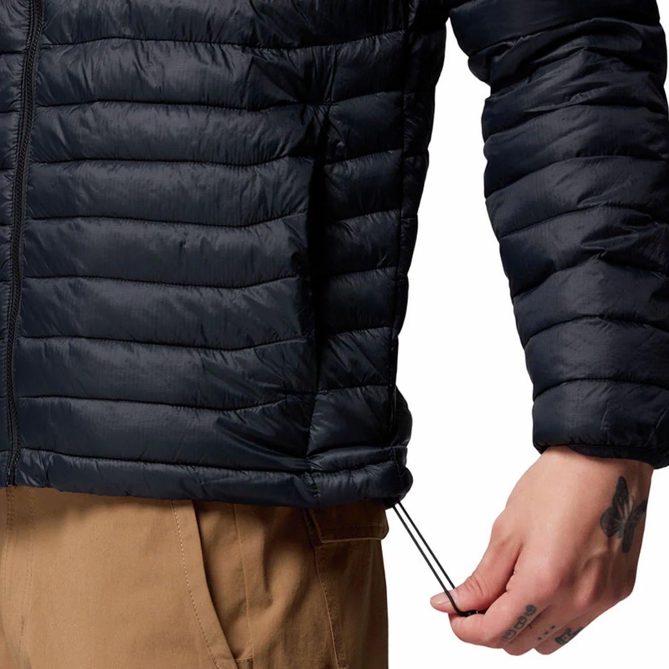Parka Hombre Columbia Powder Pass Hooded Negro-4