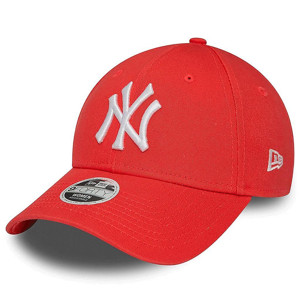 Jockey Gorra New Era 9FORTY NY Yankees League Essential Cap Red Women-0